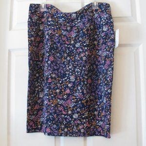 LuLaRoe Multicolor Floral Pencil Skirt